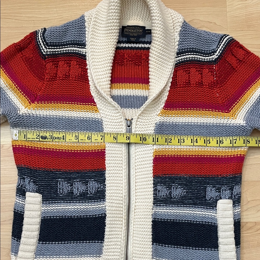 Pendleton Campfire Cardigan Full Zip Sweater Wome… - image 8